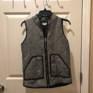 Goodnight Macaroon Herringbone Puffer Vest